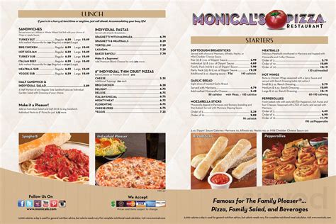 Monicals Menu With Prices